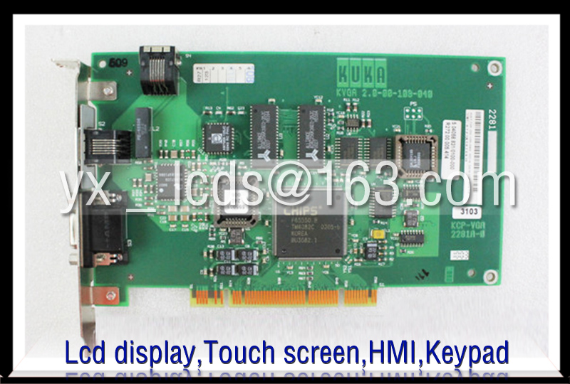 KUKA KRC2 KVGA 2.0 00-109-040 PCI KVGA 1.0-71-039-276 KCP-VGA 2049F-1